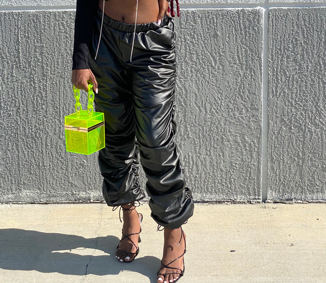 Jayda Ruched Faux Pants