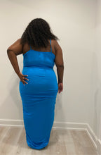 Load image into Gallery viewer, Island Blues Maxi Dress Plus
